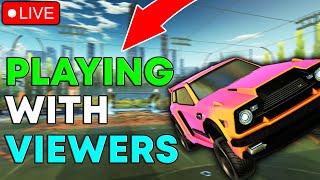 Playing rocket league private matches and custom tournaments with viewers live - Road to 2,900 subs
