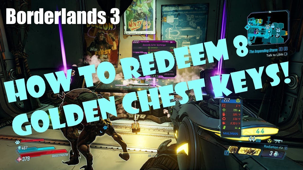 Golden Key Codes Borderlands 3 - Asiafas