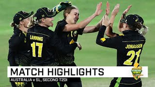 Australia seal series with crushing win over Sri Lanka | Second CommBank T20I