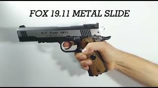 Pistola FOX 1911 Metal Slide 4,5MM