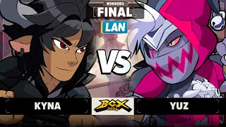 Kyna vs Yuz - Winners Final - Brawlhalla World Championship 2024 - LAN 1v1