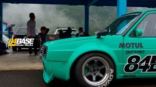 Golf Mk2 for RACE Vol 5 ! - 84BASE - Test run - Wekfest Japan award car!!