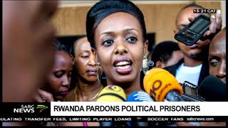 Rwanda pardons political prisoners