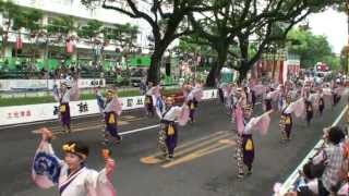 支志團　～2012高知よさこい祭り・本祭２日目(追手筋(南))