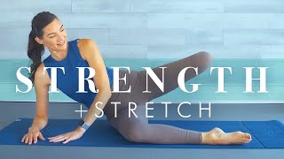 Strength, Sculpt \u0026 Stretch Workout! Bodyweight Exercises for Beginners \u0026 Seniors