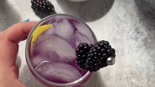 Blackberry Jasmine Lemonade