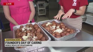 WSPA-TV gives back for Founders Day of Caring at Mobile Meals of Spartanburg