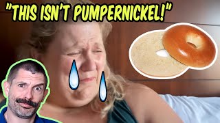 GlitterAndLazers BREAKS DOWN Over A Bagel!