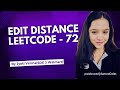 Edit Distance Explained | LeetCode 72 Solution | Dynamic Programming | Coding Interview Prep