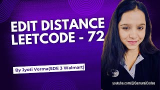 Edit Distance Explained | LeetCode 72 Solution | Dynamic Programming | Coding Interview Prep
