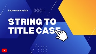 String to title case Google Apps Script sheets formula maker