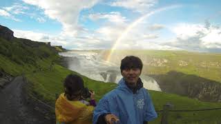 생전 처음본 커다란 무지개 @아이슬란드 여행 / saw HUGE rainbow for the first time at Iceland