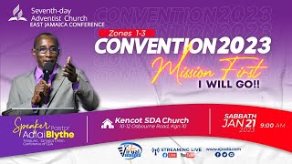 EJC Convention 2023 (Zone 1 - 3) | North Street SDA Church | Sabbath Service | AM | January 21, 2023