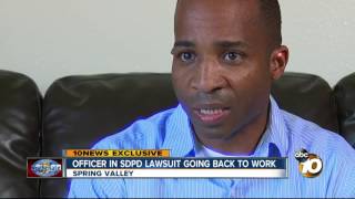 Officer in SDPD lawsuit going back to work