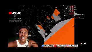 IShowSpeed Raps And Becomes Emotional While Playing Run 3