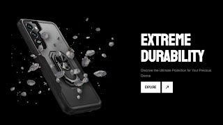 Parallax Hover Effect Hero Section | HTML, CSS, JavaScript