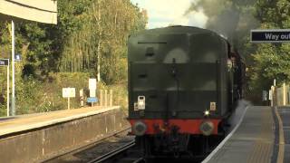 Three Light Engines to Ropley 20-10-11