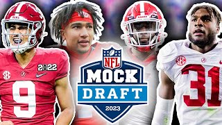 The OFFICIAL "Way Too Early" 2023 NFL First Round Mock Draft! (Post 2022 NFL Draft!)