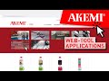 Find easily the right and suitable product with the AKEMI tool 