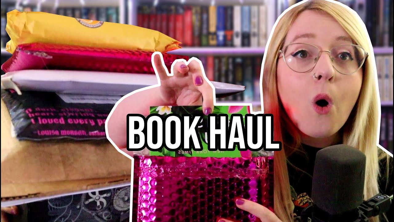 Insane Book Haul Unboxing Youtube