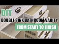 DIY Double Sink Vanity (Ep.13) Building a house by myself