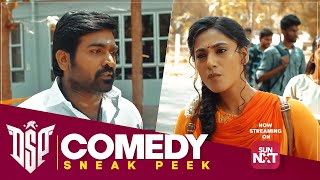 Vijay Sethupathy kittaye vaa!! | DSP - Comedy Sneak Peek | Anukreethy Vas | Streaming on Sun NXT