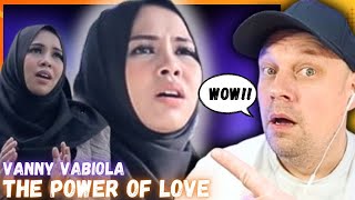 My FIRST Reaction To VANNY VABIOLA & Wow! - The power of Love ( Celine Dion Cover ) [ Reaction ]