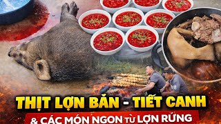 Lên Bản Thưởng Thức Lòng Sốt Tiết Canh – Đậm Đà Hương Vị Ẩm Thực Tuyên Quang.