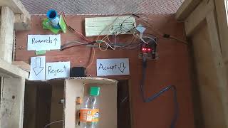 AN ENVIRONMENTAL SOLAR-POWERED PLASTIC BOTTLE WASTE VENDO MACHINE - Accepted Plastic Bottle