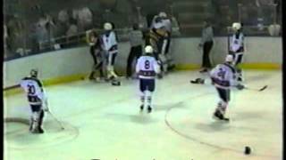 Mar 28, 1990 Mitch Wilson vs Steve Herniman Muskegon Lumberjacks vs Milwaukee Admirals IHL