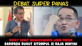 Debat Super Panas Rocky Gerung Vs Ruhut Sitompul