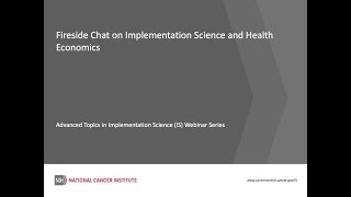 Implementation Science and Health Economics