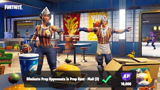 Eliminate Prop Opponents in Prop Hunt (Mall) - Fortnite Island Hopper Quests