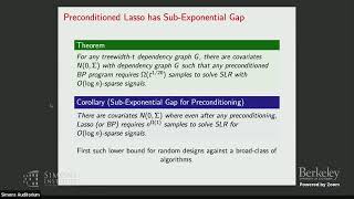 On the Power of Preconditioning in Sparse Linear Regression