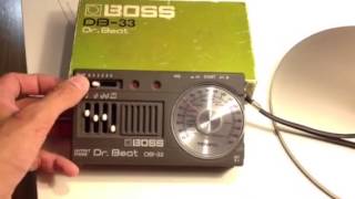 BOSS DB-33 Dr Beat Metronome / Metrónomo