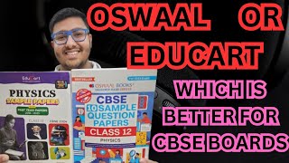 Oswaal v/s Educart Sample Papers | Which are Better for CBSE Boards #cbse #boards #class12