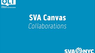 Collaborations in Canvas