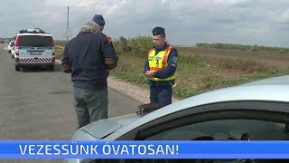 Mától hétfő estig tart az utakon a fokozott rendőri jelenlét