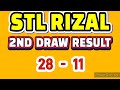 stl rizal result today 2nd draw january 4 2025 4pm saturday