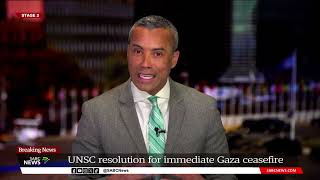 Israel-Hamas War | UNSC passes resolution for immediate ceasefire in Gaza