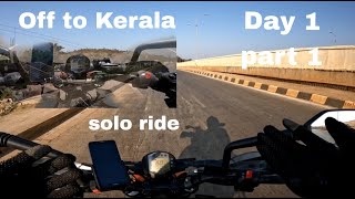 Solo Adventure From Gadag to Chickmangalore -  Day 1 Expedition Begins || Duke 250 || Off to Kerala