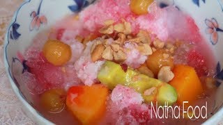 Tự làm si rô đỏ, cocktail, trái cây tô giải nhiệt mùa hè || Natha Food