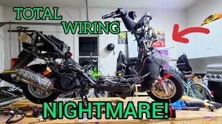 Re-Wiring the GY6 150cc SCOOTER - Part 1 | The TEARDOWN