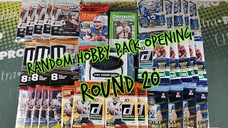 Random Football Card Hobby Pack Opening Round 20!