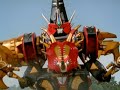 Power Rangers Dino Thunder Mezodon Rover/Megazord all fights