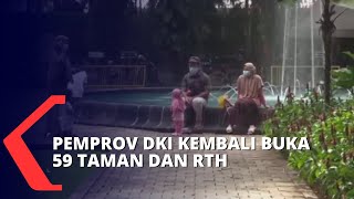 Pemprov DKI Jakarta Kembali Buka 59 Taman dan Ruang Terbuka Hijau