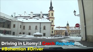 Driving in Litomyšl, Czech Republic #Bohemian​​ #Driver​​