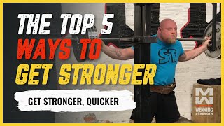 5 Ways To Enhance Your Strength Training Program (Get Stronger, Quicker)