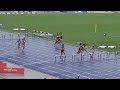 200m Hurdles U16yrs Women Final, Australian Athletics Championships, Sydney 29/03/2022