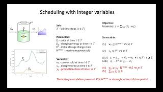 7.2: Integer programming example in Pyomo - implementation and solution